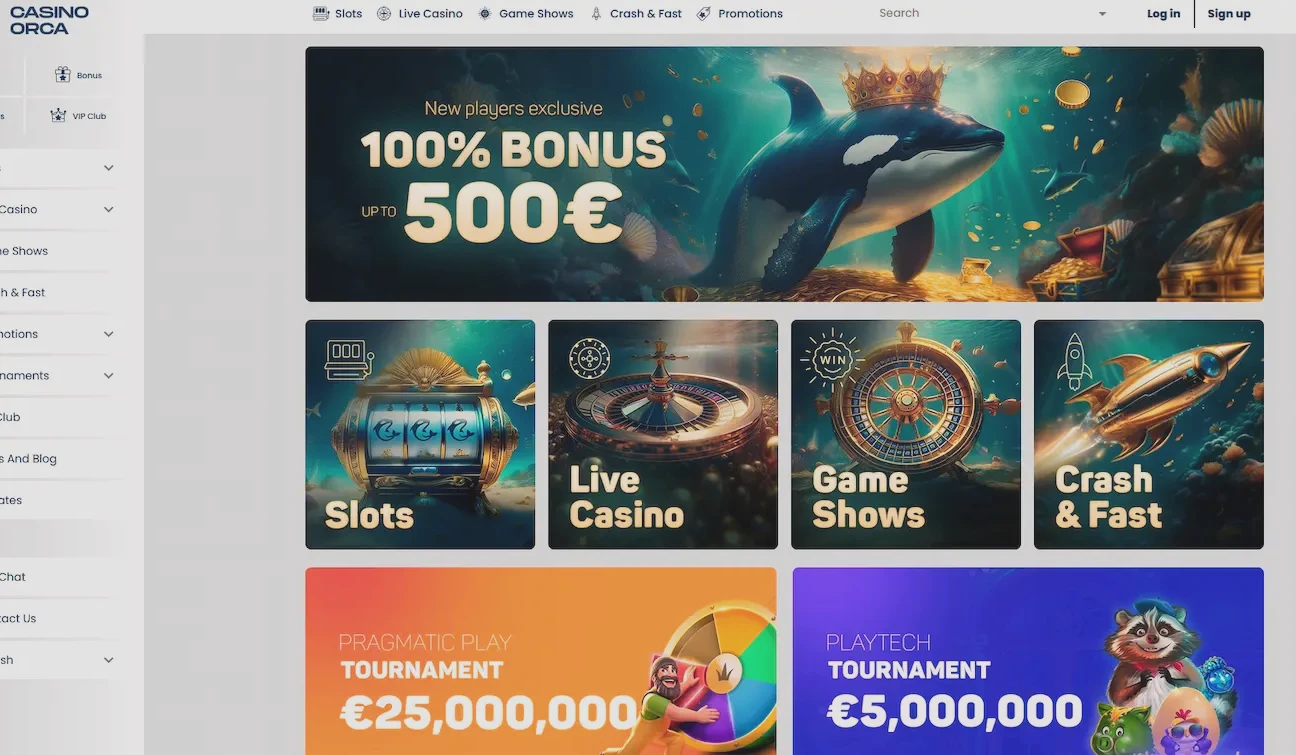 Onlyspins online casino homepage with pokies and live tables for Australian players